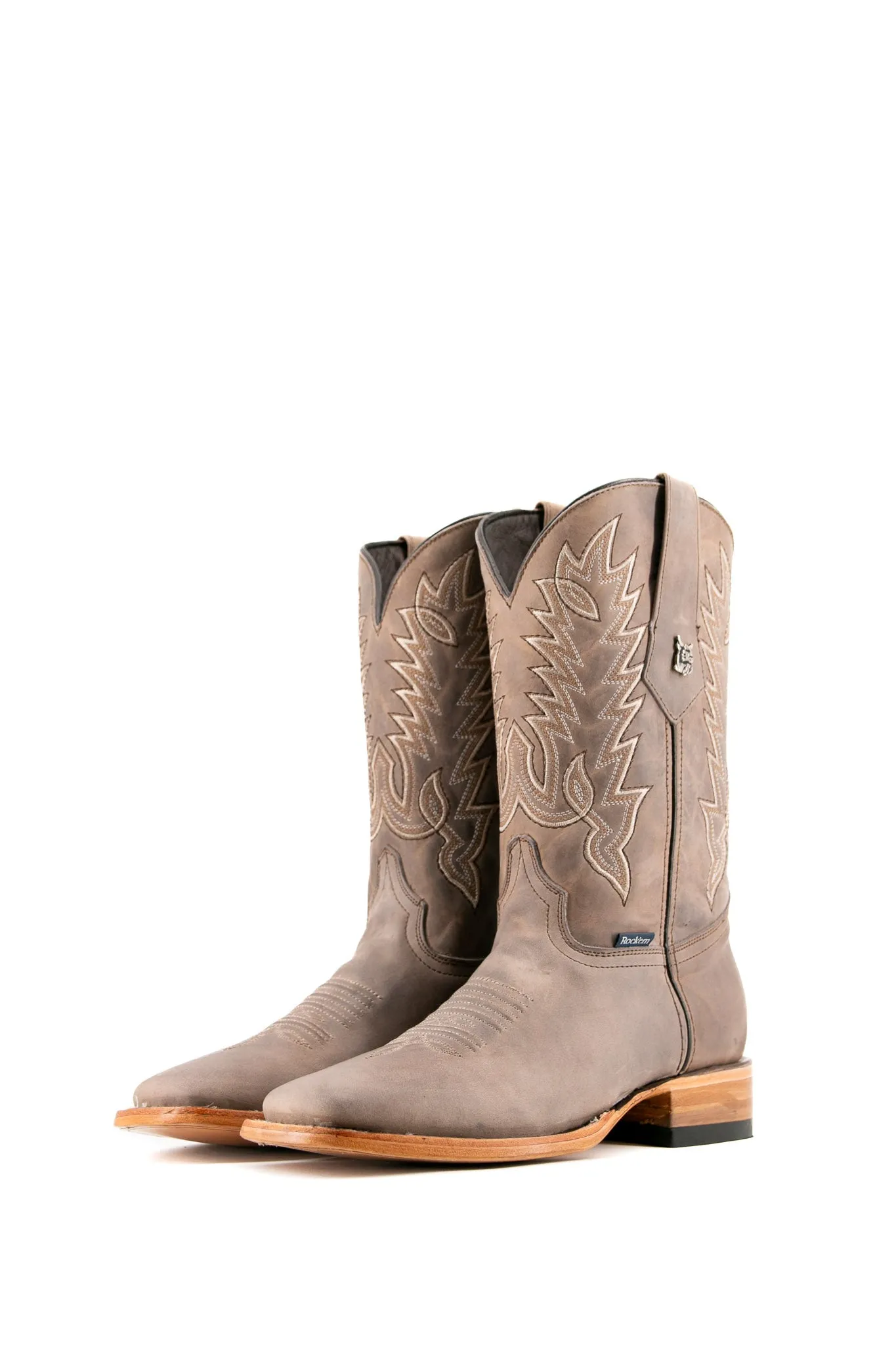 Palmitas Ebano Square Toe Cowboy Boot