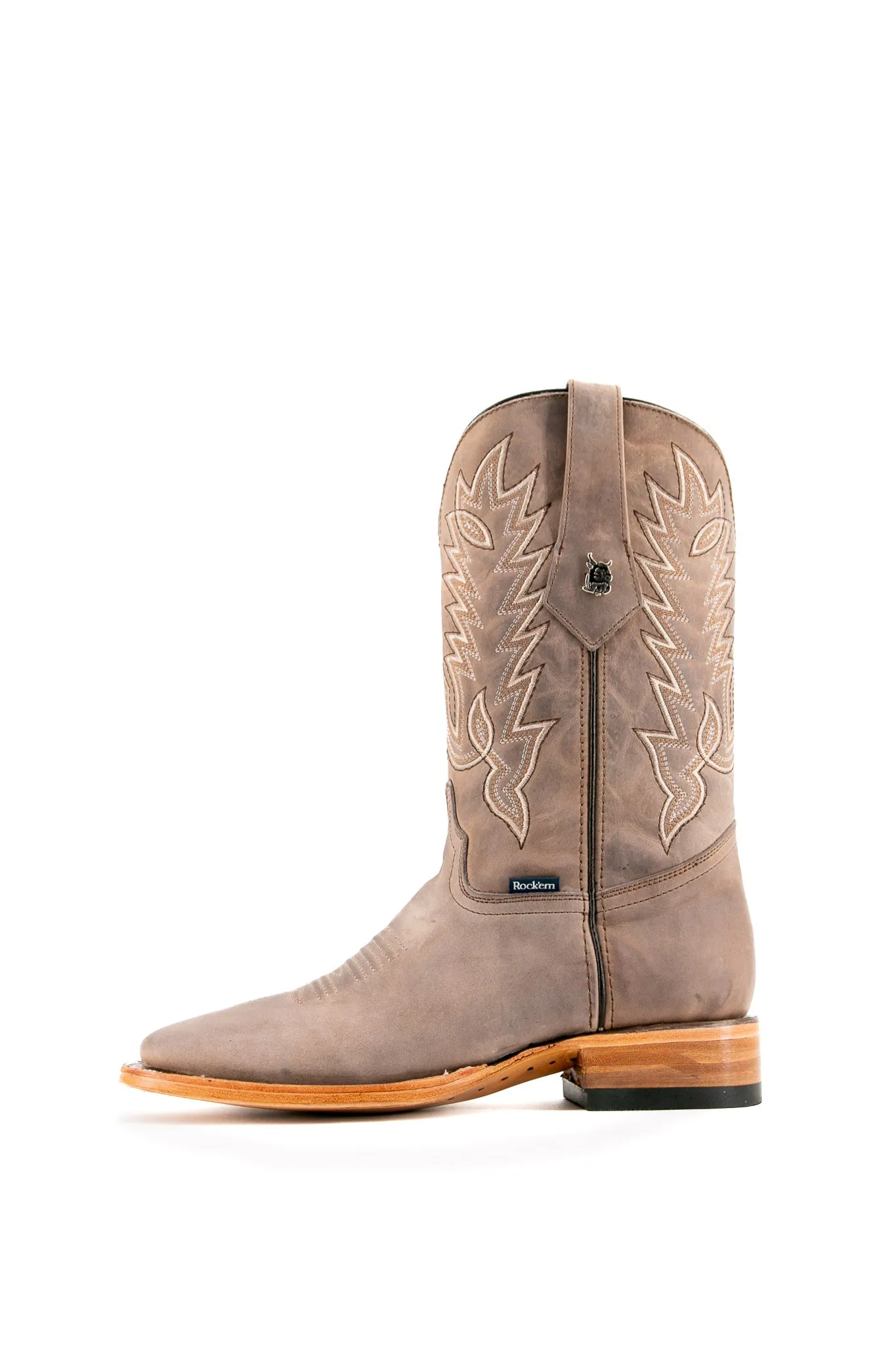 Palmitas Ebano Square Toe Cowboy Boot