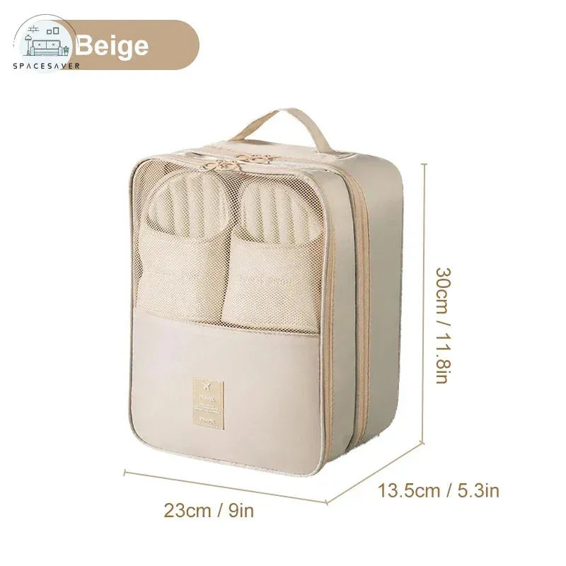 Portable Travel Shoe Bag | Multi-Functional Shoe Storage Organizer