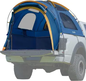 Quictent Pickup Truck Tent for Full Size Short Bed (5.5'-5.8', Dark Blue) Waterproof 2-Person Sleeping Capacity Truck Bed Tent with Removable Awning, Rainfly ＆ Storage Bag Included