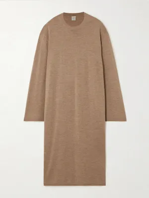 Sadi wool midi dress