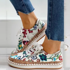 Santorini™  | Orthopedic Floral Shoes