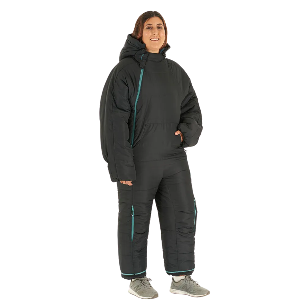 Selk'bag | Original Recycled Black Light Wearable Sleeping Bag