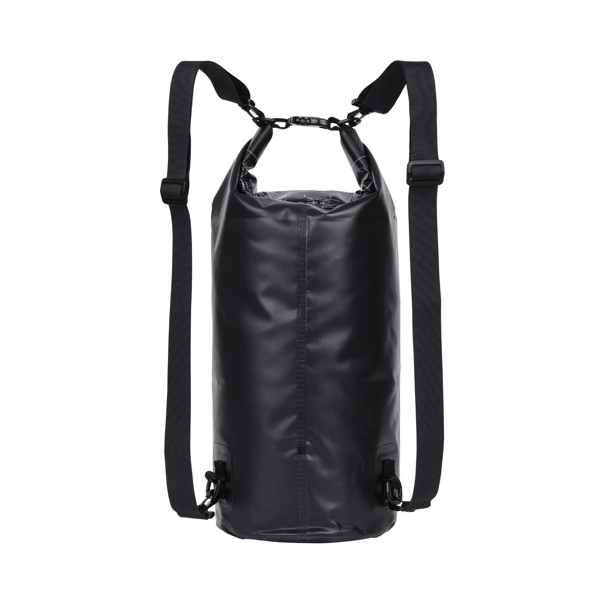 Spigen - (2-piece set) 22L Aqua Shield Waterproof Dry Bag Waterproof Bag Pouch Pack Sack Swim Bag - Black