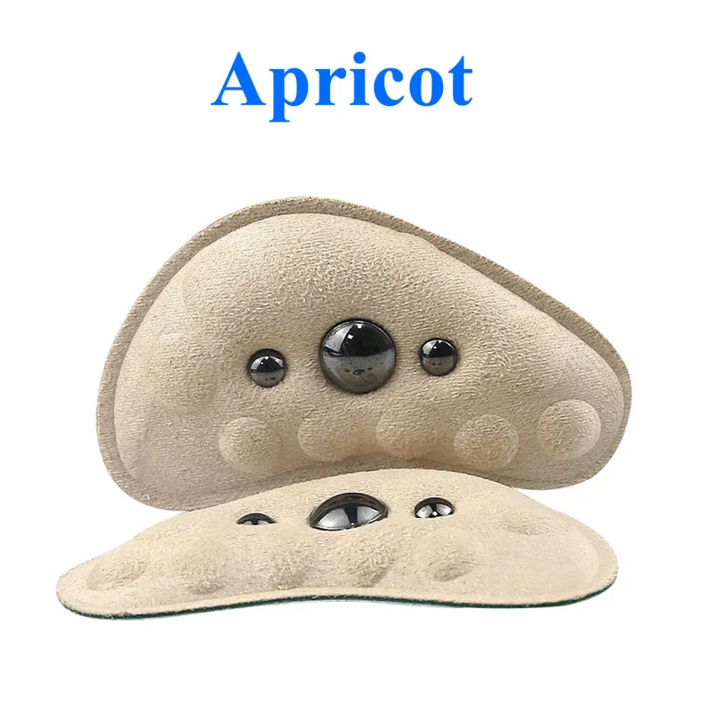 Tcare 2Pcs X/O Legs Orthopedic Magnet Massage Insoles Arch Support Orthotic Insole Flatfoot Corrector Pedicure Cushion Heel Pads