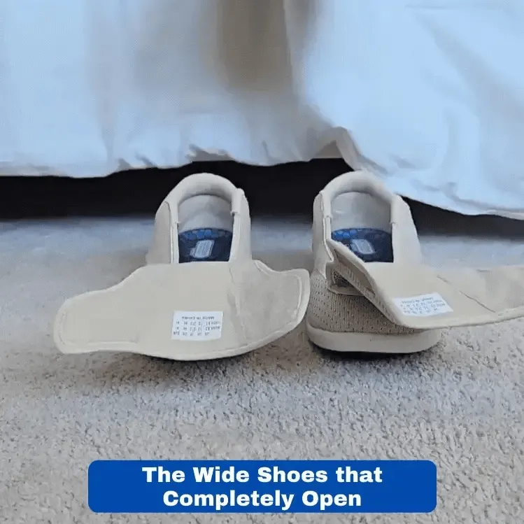 WideEase™ - ORTHOPEDIC SHOE WITH ADJUSTABLE CLOSURE - UNISEX