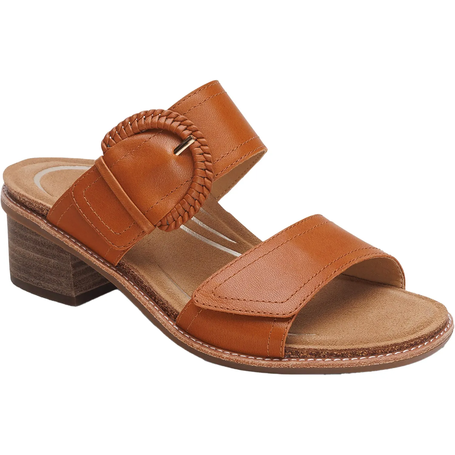 Women's Aetrex Tatiana Cognac Leather
