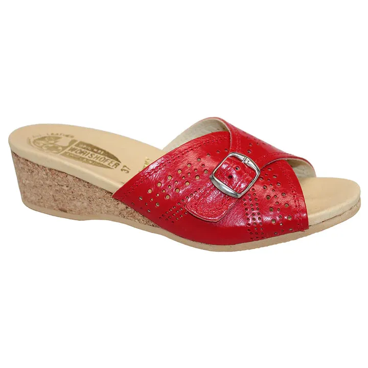 Wörishofer Women's 251 Sandal - Red